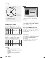 Предварительный просмотр 22 страницы Samsung HT-E355 User Manual