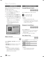 Предварительный просмотр 26 страницы Samsung HT-E355 User Manual