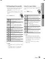 Предварительный просмотр 31 страницы Samsung HT-E355 User Manual