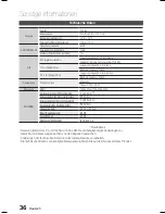 Предварительный просмотр 118 страницы Samsung HT-E355 User Manual