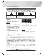 Preview for 2 page of Samsung HT-E4200 User Manual