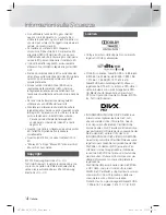 Preview for 190 page of Samsung HT-E4200 User Manual