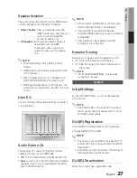 Preview for 27 page of Samsung HT-E445K User Manual