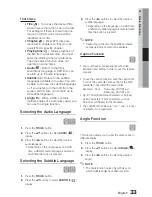 Preview for 33 page of Samsung HT-E445K User Manual