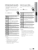 Preview for 35 page of Samsung HT-E445K User Manual