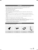 Предварительный просмотр 3 страницы Samsung HT-E450 User Manual