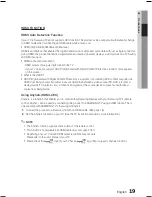 Предварительный просмотр 19 страницы Samsung HT-E450 User Manual