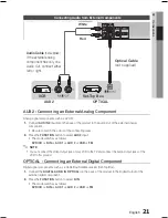 Предварительный просмотр 21 страницы Samsung HT-E450 User Manual