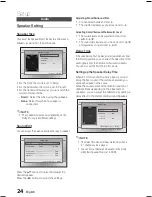 Предварительный просмотр 24 страницы Samsung HT-E450 User Manual