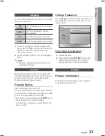 Предварительный просмотр 27 страницы Samsung HT-E450 User Manual