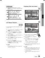 Предварительный просмотр 31 страницы Samsung HT-E450 User Manual