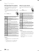 Предварительный просмотр 34 страницы Samsung HT-E450 User Manual