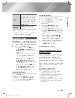 Preview for 47 page of Samsung HT-E4500 User Manual