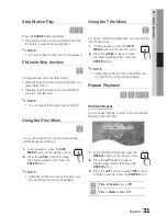 Preview for 31 page of Samsung HT-E450K User Manual