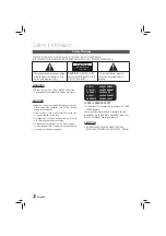 Preview for 2 page of Samsung HT-E456K User Manual