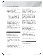 Предварительный просмотр 4 страницы Samsung HT-E5400 User Manual