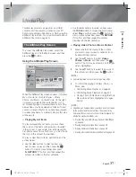 Предварительный просмотр 37 страницы Samsung HT-E5400 User Manual