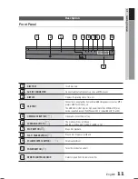 Предварительный просмотр 11 страницы Samsung HT-E550/ZA User Manual