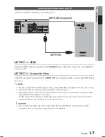 Предварительный просмотр 17 страницы Samsung HT-E550/ZA User Manual