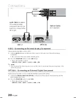 Предварительный просмотр 20 страницы Samsung HT-E550/ZA User Manual