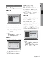 Предварительный просмотр 23 страницы Samsung HT-E550/ZA User Manual