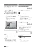 Предварительный просмотр 28 страницы Samsung HT-E550/ZA User Manual