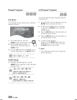 Предварительный просмотр 30 страницы Samsung HT-E550/ZA User Manual