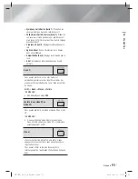 Preview for 121 page of Samsung HT-E5500 User Manual