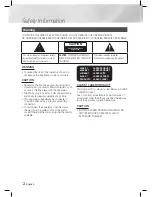 Предварительный просмотр 2 страницы Samsung HT-E5500K User Manual