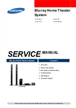 Предварительный просмотр 1 страницы Samsung HT-E5530K Service Manual