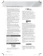 Preview for 126 page of Samsung HT-E8200 User Manual