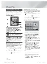 Предварительный просмотр 44 страницы Samsung HT-EM54C User Manual