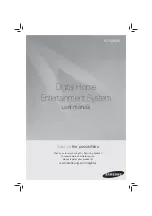 Samsung HT-ES455K User Manual preview