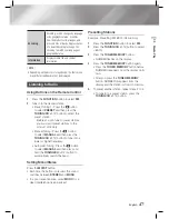 Preview for 47 page of Samsung HT-ES6550W Owner'S Manual