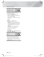 Предварительный просмотр 184 страницы Samsung HT-ES8200 User Manual