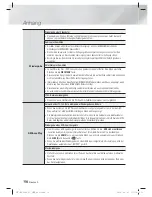 Предварительный просмотр 190 страницы Samsung HT-ES8200 User Manual