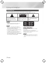 Предварительный просмотр 2 страницы Samsung HT-F450 User Manual