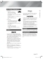 Предварительный просмотр 3 страницы Samsung HT-F450BK User Manual