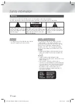 Preview for 2 page of Samsung HT-F4530H User Manual