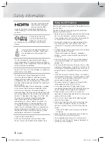 Preview for 4 page of Samsung HT-F4530H User Manual