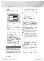 Preview for 22 page of Samsung HT-F4530H User Manual