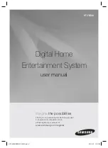 Samsung HT-F456K User Manual preview