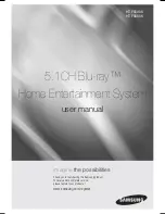 Samsung HT-F5500K User Manual preview