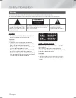 Preview for 2 page of Samsung HT-F5500K User Manual