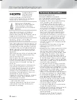 Preview for 128 page of Samsung HT-F6500 User Manual