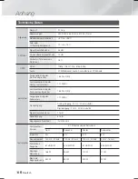 Preview for 184 page of Samsung HT-F6500 User Manual