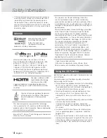 Preview for 4 page of Samsung HT-F9730W User Manual