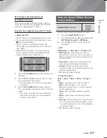 Preview for 43 page of Samsung HT-F9750W User Manual