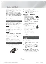 Preview for 22 page of Samsung HT-H4500K User Manual