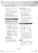 Preview for 28 page of Samsung HT-H4500K User Manual